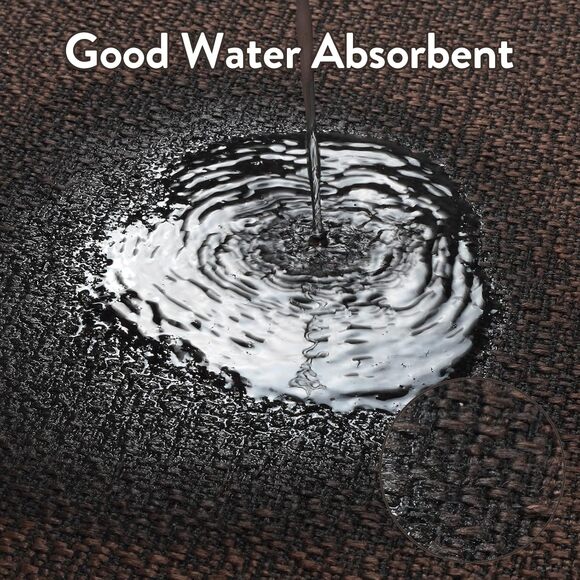 Runner Rug Non Slip, Washable Mat, Anti Fatigue (Brown, 31''x71'') - Picture 3 of 5